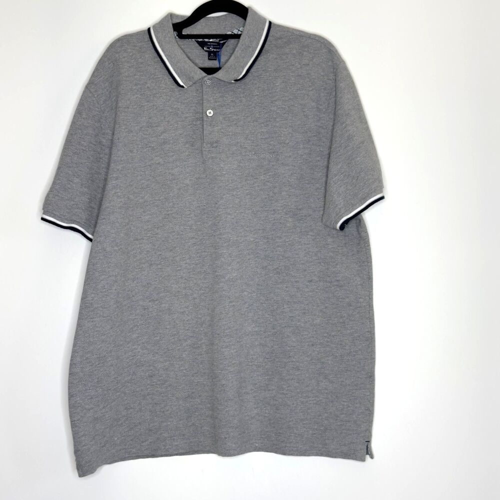 New Ben Sherman Signature Polo Shirt Modern Fit Men's Size XL